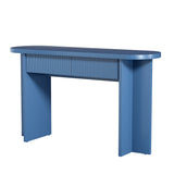 Modern European furniture - Mid-Century Fluted Console Table with Drawers |- www.oroa.com