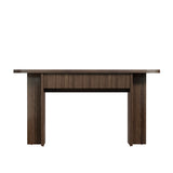 Mid Century 2-Drawers Console Table by OROA