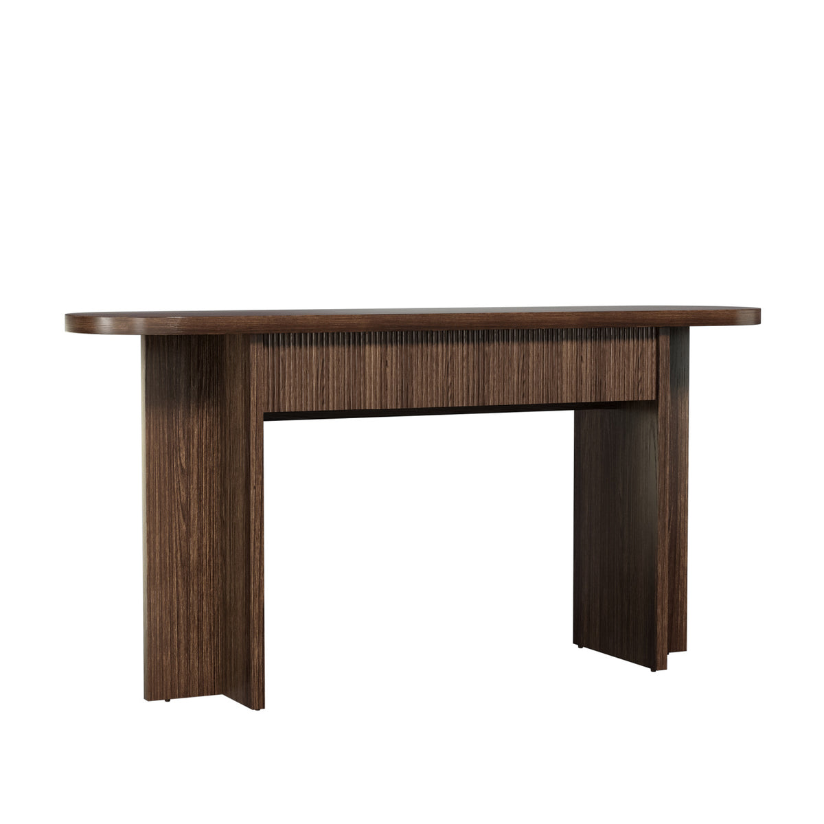 Mid Century 2-Drawers Console Table by OROA