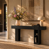 Black Console Table by OROA