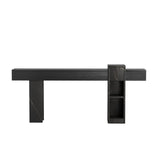 Black Console Table by OROA
