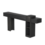 Black Console Table by OROA