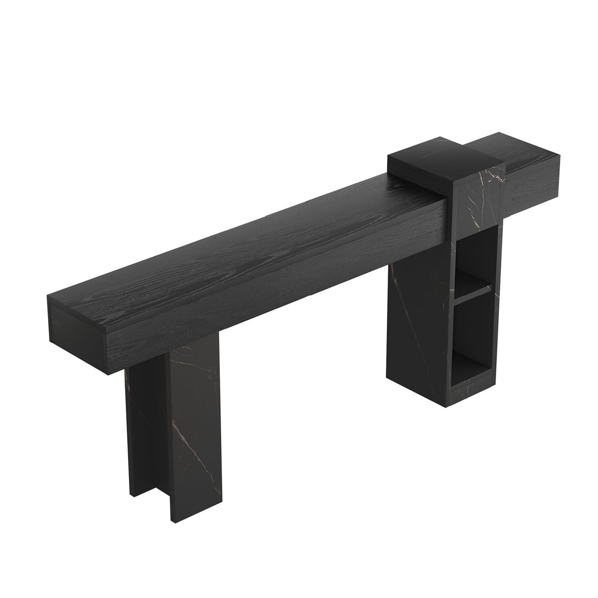 Black Console Table by OROA