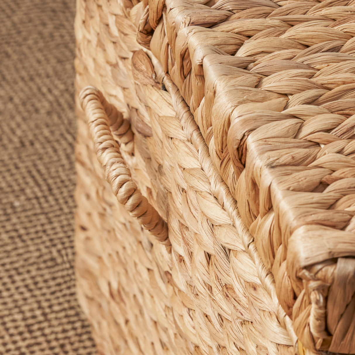 Rectangular Curve Water Hyacinth Trunk | OROA