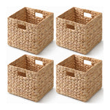 SOLHOME Water Hyacinth Storage Baskets (4) | OROA