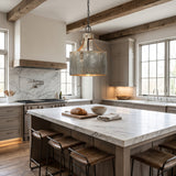 Modern European furniture - Antique Silver Iron X-Light Chandelier - www.oroa.com
