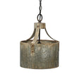 Modern European furniture - Antique Silver Iron X-Light Chandelier - www.oroa.com