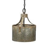 Modern European furniture - Antique Silver Iron X-Light Chandelier - www.oroa.com