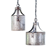 Modern European furniture - Antique Silver Iron X-Light Chandelier - www.oroa.com