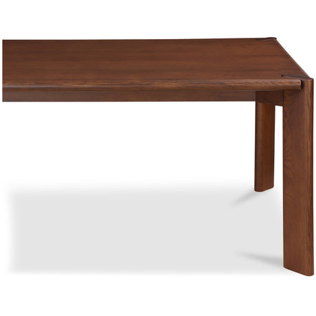Rectangular Walnut-Stained Ash Dining Table | OROA