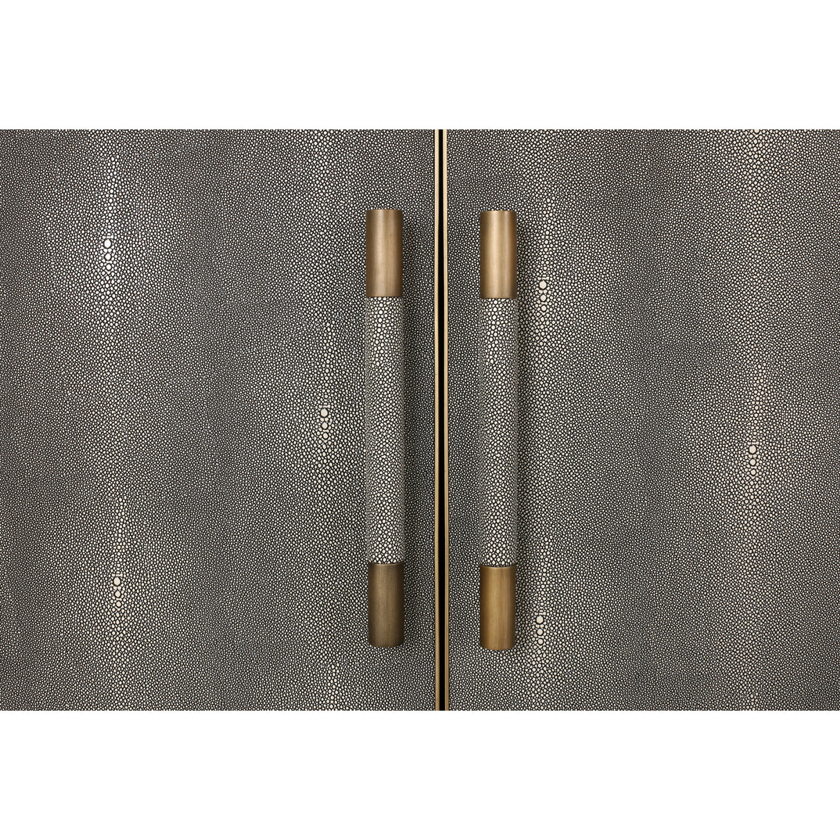 Gray Shagreen Vegan Leather Sideboard | OROA