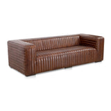 3-Seater Channel-Stitched Sofa | OROA
