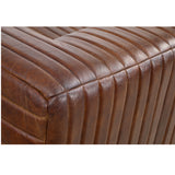 3-Seater Channel-Stitched Sofa | OROA