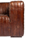 3-Seater Channel-Stitched Sofa | OROA
