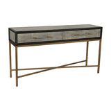 Shagreen Patterned Console Table | OROA