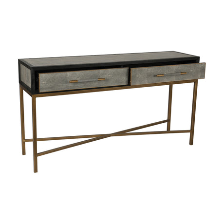 Shagreen Patterned Console Table | OROA