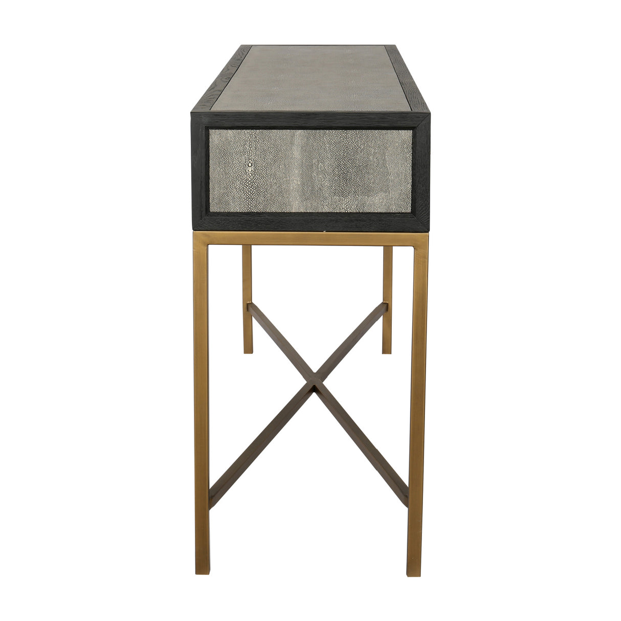 Shagreen Patterned Console Table | OROA