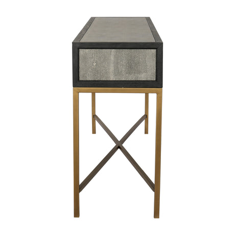 Shagreen Patterned Console Table | OROA