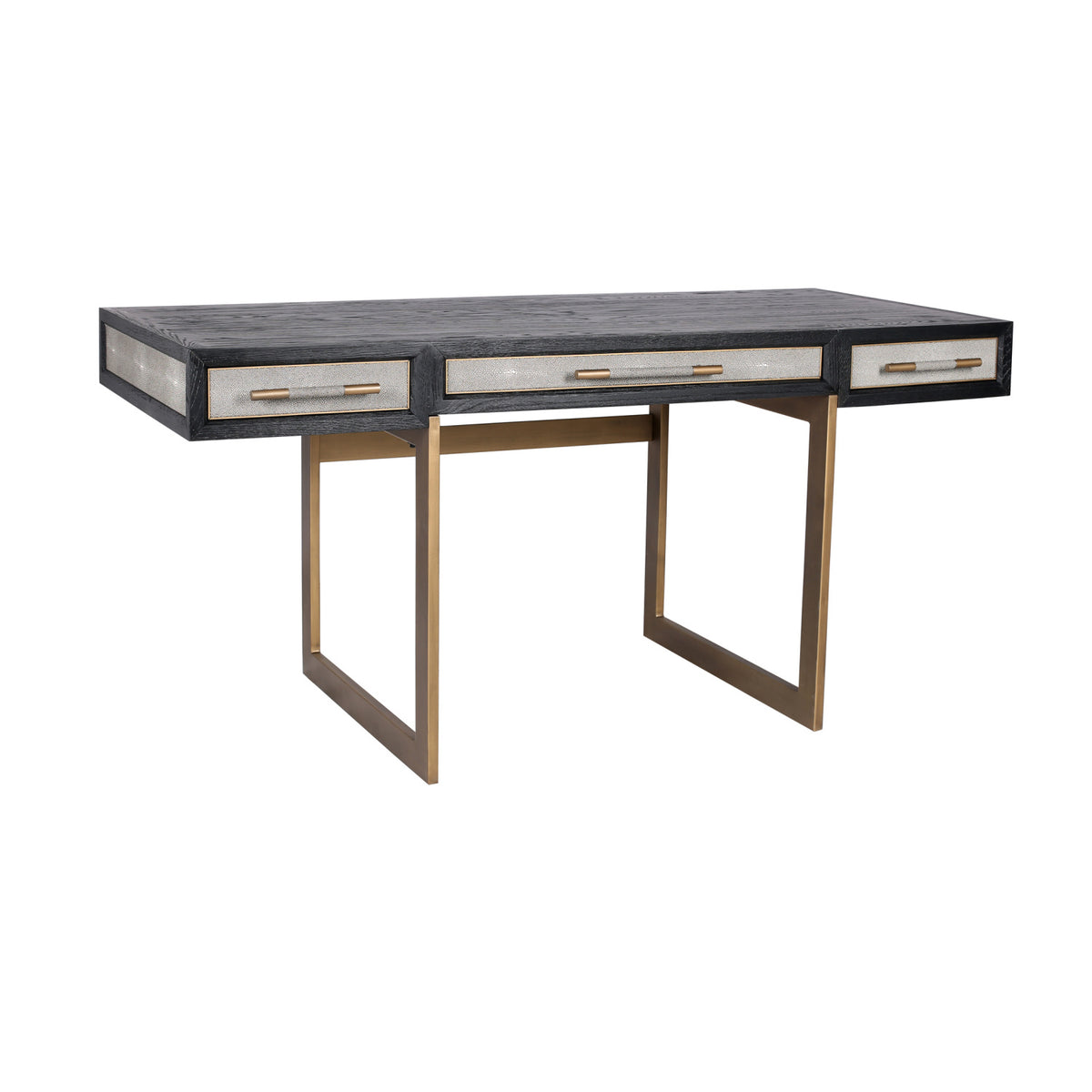 Gray Vegan Leather Desk | OROA