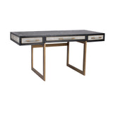 Gray Vegan Leather Desk | OROA