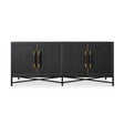 Modern European furniture - Vegan Leather Sideboard - www.oroa.com