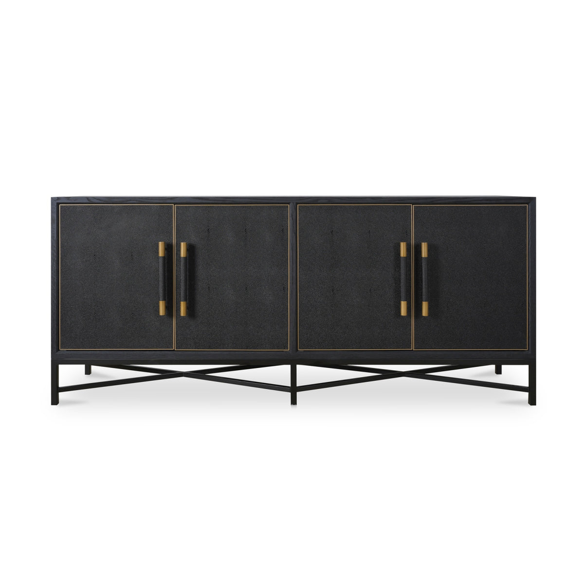 Modern European furniture - Vegan Leather Sideboard - www.oroa.com