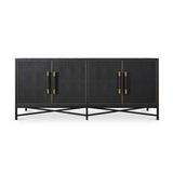 Modern European furniture - Vegan Leather Sideboard - www.oroa.com