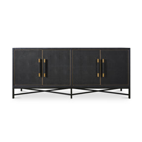 Modern European furniture - Vegan Leather Sideboard - www.oroa.com