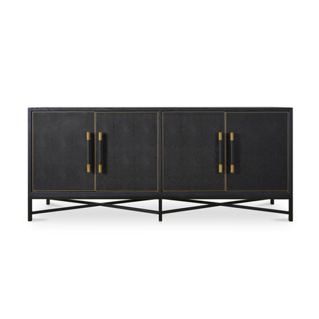 Modern European furniture - Vegan Leather Sideboard - www.oroa.com