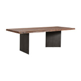 Modern European furniture - Industrial Design Wooden Dining Table - www.oroa.com