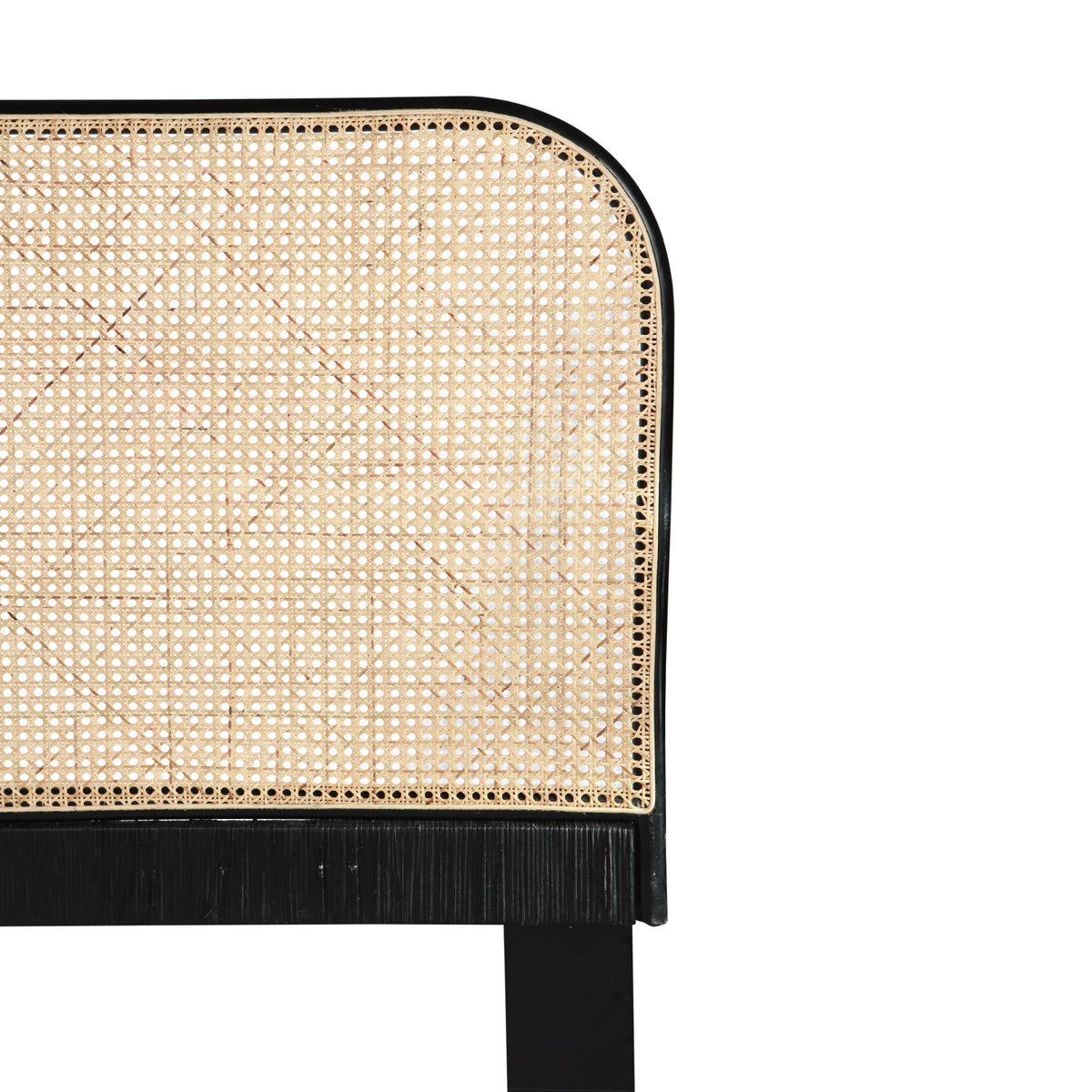 Modern European furniture - King Size Cane Teak Rattan Headboard - www.oroa.com