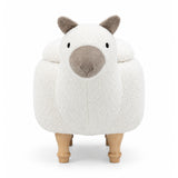 Modern European furniture - Leo the Llama Storage Ottoman | OROA Kids - www.oroa.com