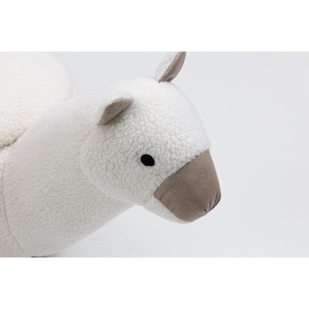 Modern European furniture - Leo the Llama Storage Ottoman | OROA Kids - www.oroa.com