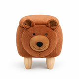 Blake the Bear Storage Ottoman | OROA Kids