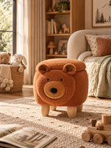 Blake the Bear Storage Ottoman | OROA Kids