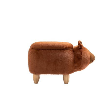 Blake the Bear Storage Ottoman | OROA Kids