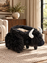 Modern European furniture - Buffalo Cow Storage Ottoman - www.oroa.com