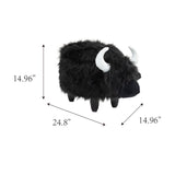 Modern European furniture - Buffalo Cow Storage Ottoman - www.oroa.com