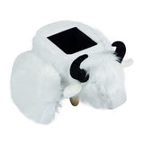 Barry the Buffalo Cow White Storage Ottoman | OROA Kids