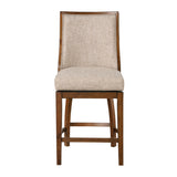 Modern European furniture - Katherine Walnut Frame Barstool - www.oroa.com
