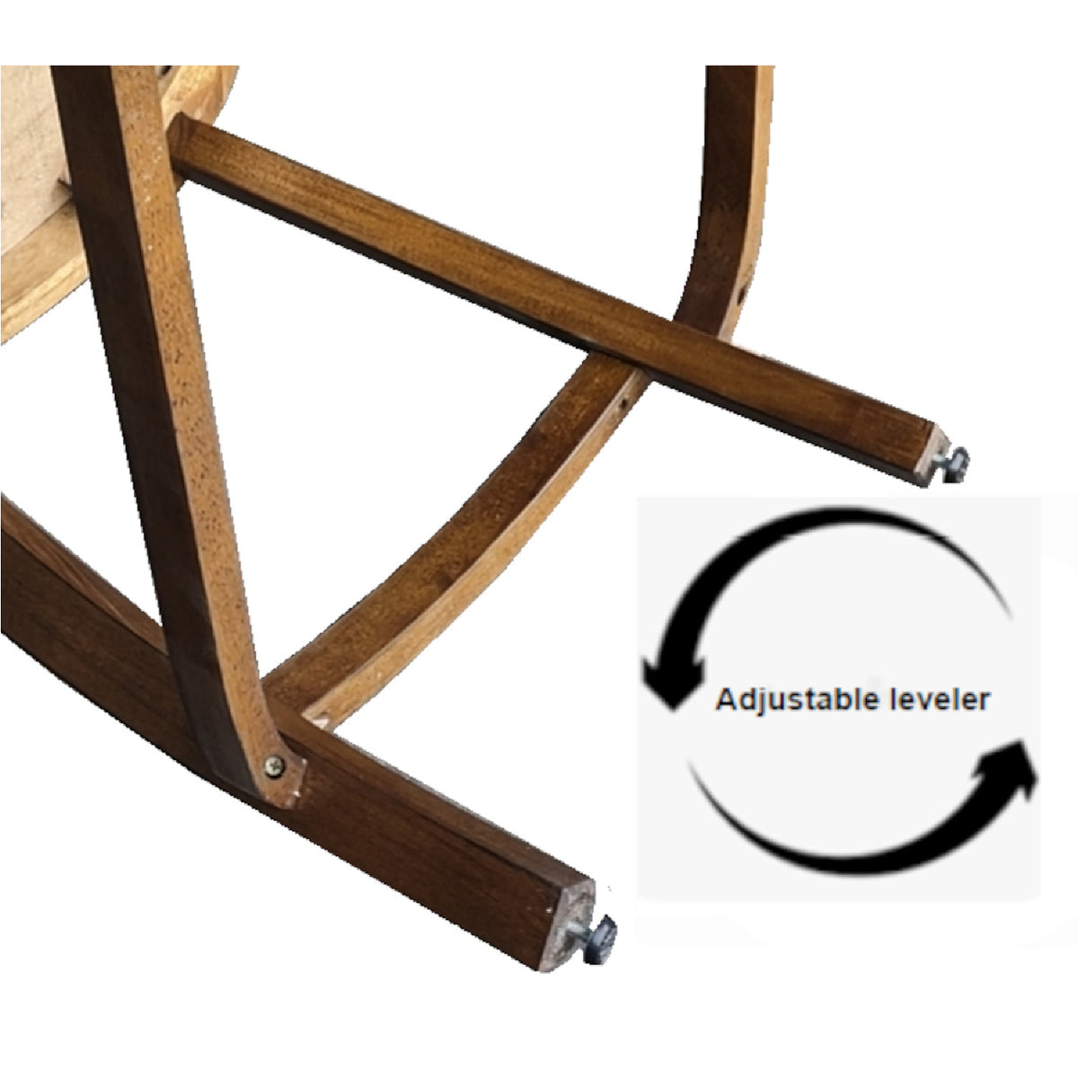 Modern European furniture - Katherine Walnut Frame Barstool - www.oroa.com
