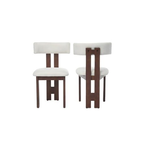 Modern Ergonomic T-Back Dining Chair | OROA