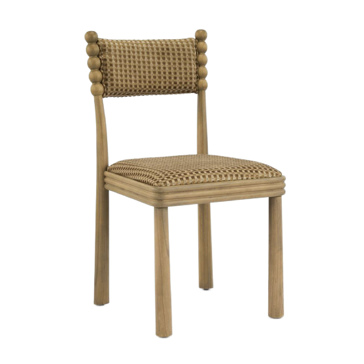 Natural Patterned Upholstered Dining Chair (2) | OROA