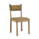 Natural Patterned Upholstered Dining Chair (2) | OROA