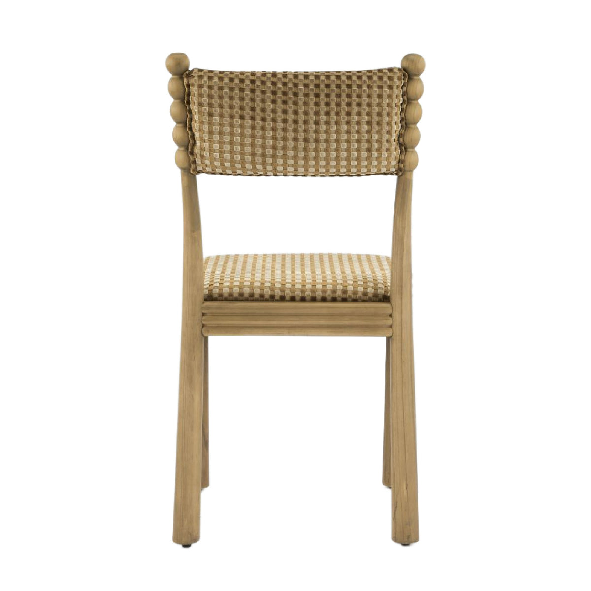 Natural Patterned Upholstered Dining Chair (2) | OROA