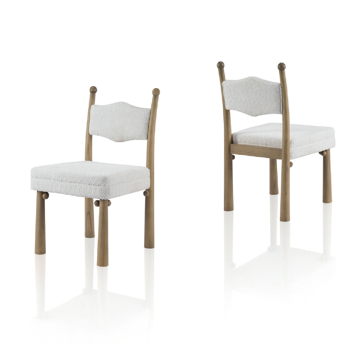 Retro Upholstered Dining Chair | OROA
