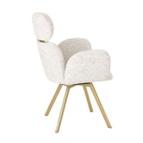 Contemporary Upholstered Dining Chairs (2) | OROA