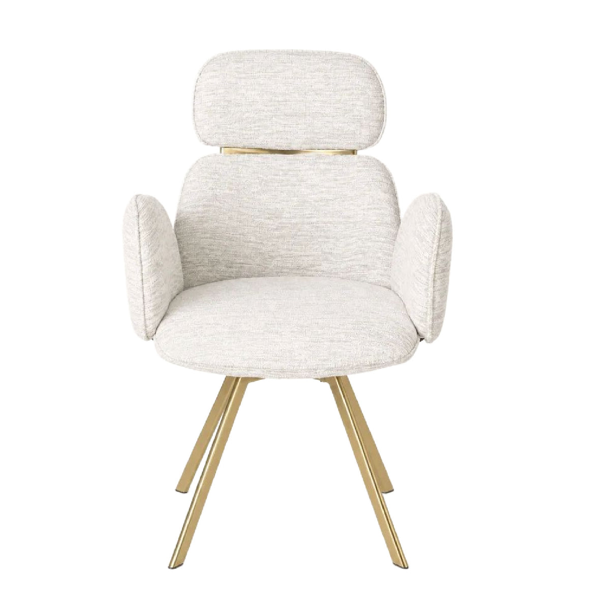 Contemporary Upholstered Dining Chairs (2) | OROA