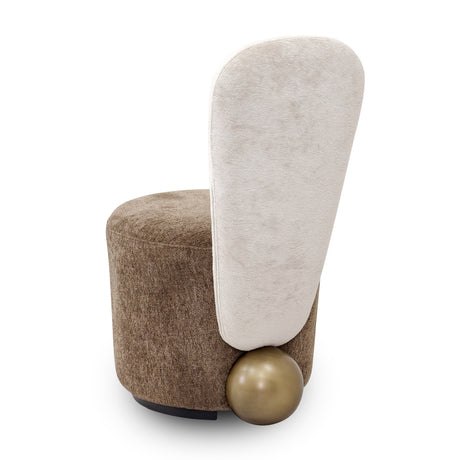 Bunny Back Upholstered Dining Chair | OROA