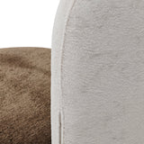 Bunny Back Upholstered Dining Chair | OROA